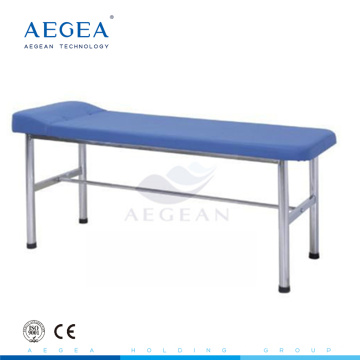 AG-ECC06 Acier inoxydable plate-forme clinique table médicale canapé confortable examen rembourré table